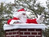 Santa chimney